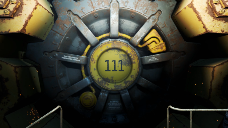 Fallout 4, Vault 111 HD Wallpaper Desktop Background