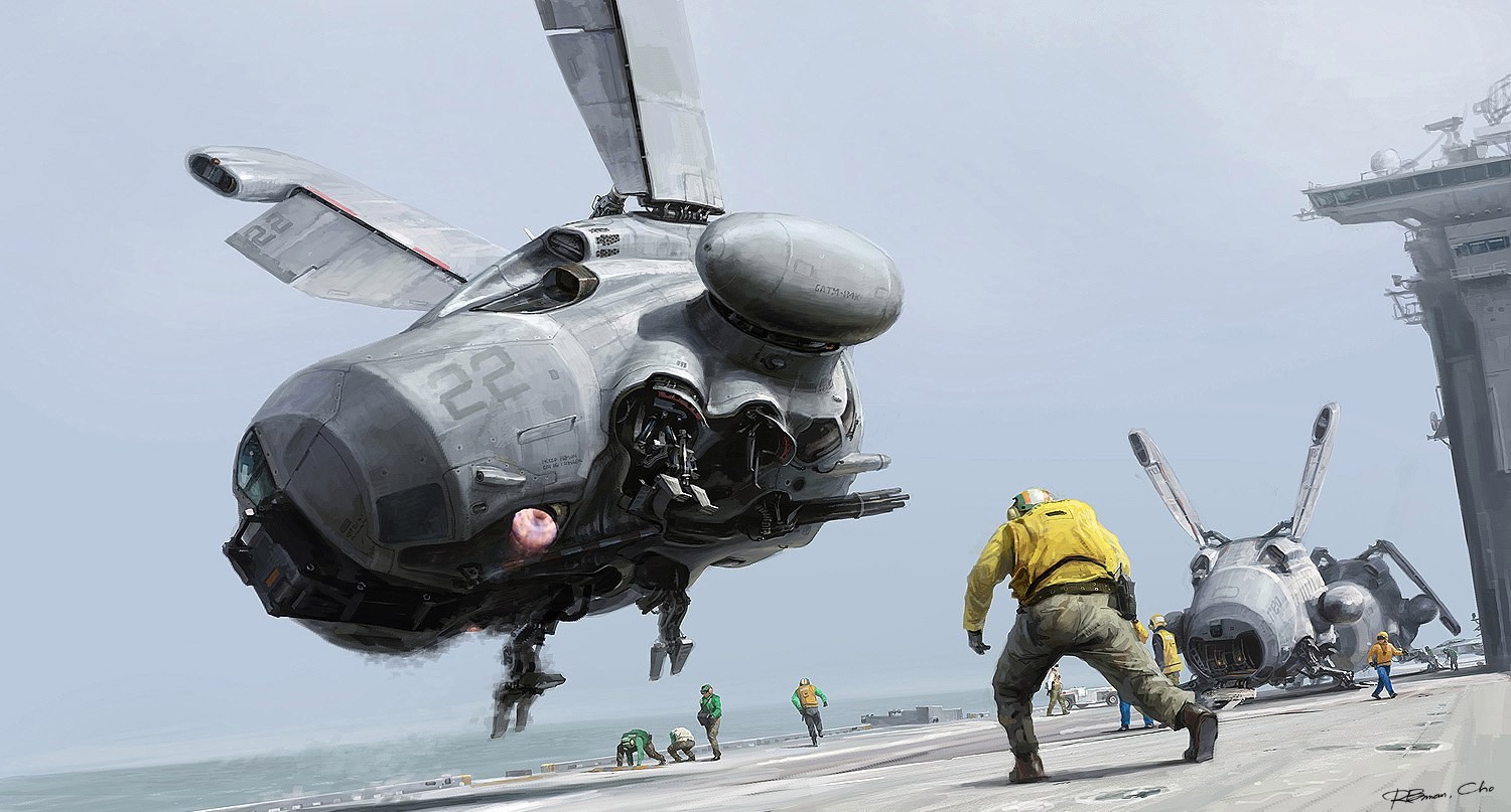 artwork, Science fiction, Concept art Wallpaper