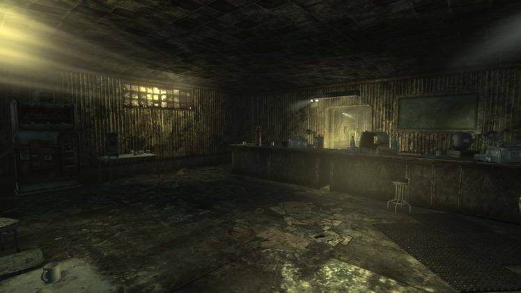 Fallout 3, Fallout, Workshops, Garages, Ambient HD Wallpaper Desktop Background
