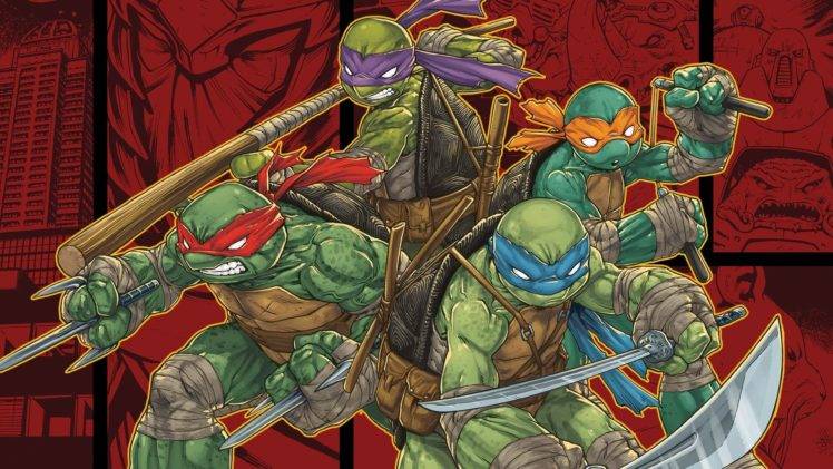 artwork, Teenage Mutant Ninja Turtles HD Wallpaper Desktop Background