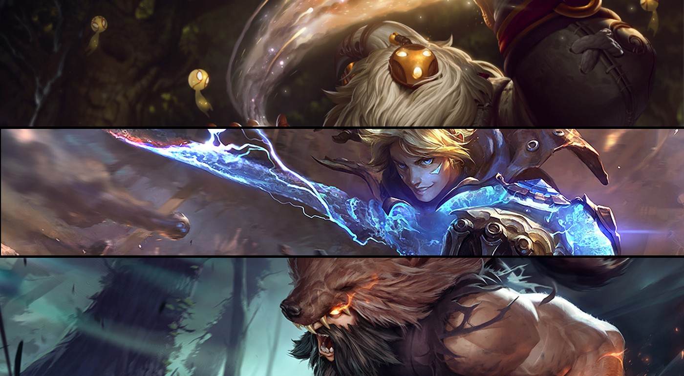 Bard (League of Legends), League of Legends, Ezreal, Udyr Wallpaper