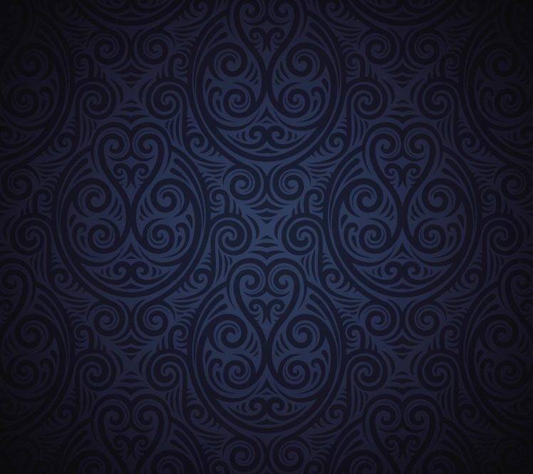 pattern, Abstract, Blue HD Wallpaper Desktop Background
