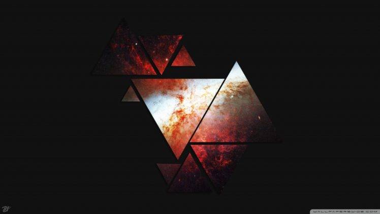 triangle, Geometry, Abstract HD Wallpaper Desktop Background