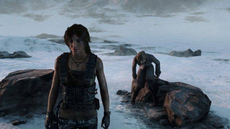 Lara Croft, Tomb Raider, Rise of the Tomb Raider, Pistol, PC gaming, Ultra Settings, GTX 980 HD Wallpaper Desktop Background