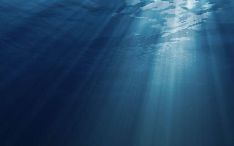 sunlight, Underwater, Digital art HD Wallpaper Desktop Background