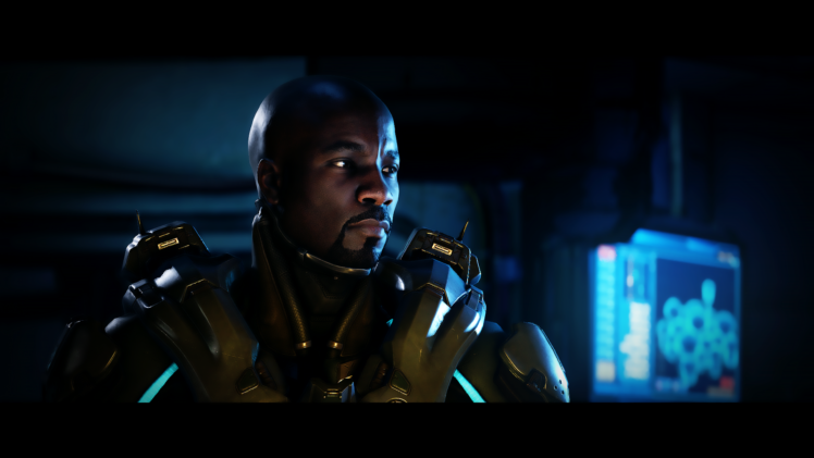 Cortana, Master Chief, Halo, Arbiter, Spartan Locke, Halo 5: Guardians HD Wallpaper Desktop Background