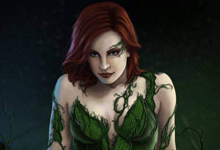 Poison Ivy, Artwork HD Wallpaper Desktop Background