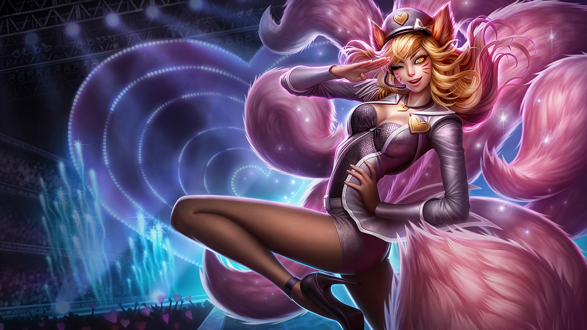 Ahri, League of Legends Wallpaper