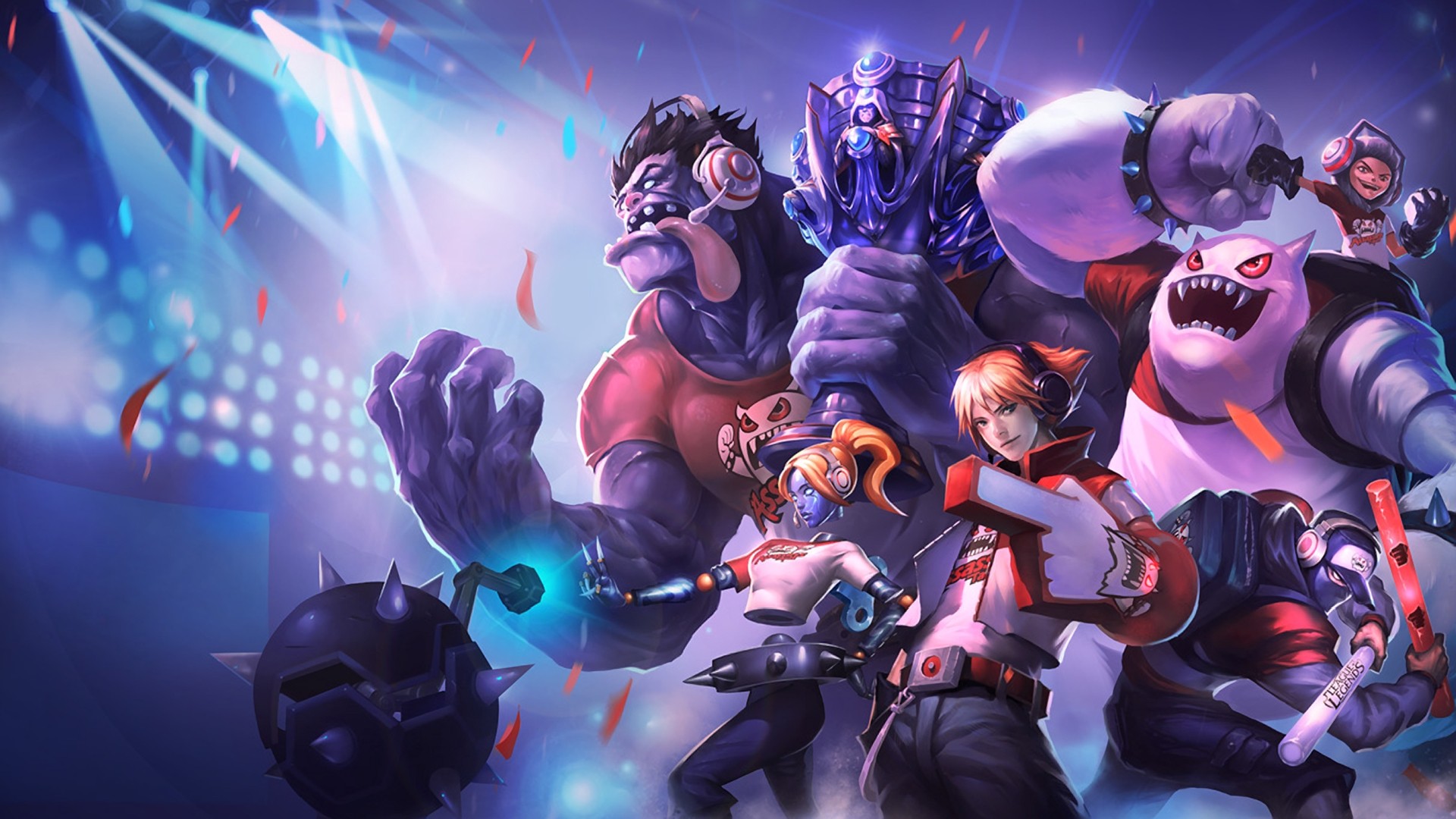 Nunu, League of Legends, Ezreal, Mundo, Shen (League of Legends), Orianna Wallpaper