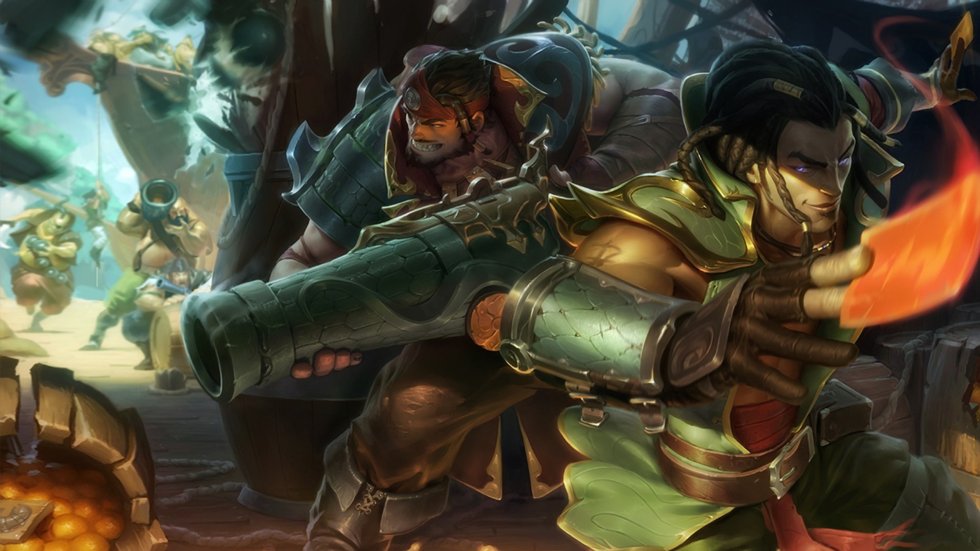 Twisted Fate, League of Legends, Graves Wallpapers HD / Desktop and