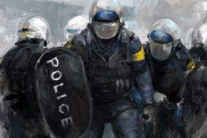 police, Artwork