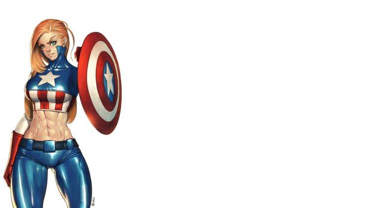 Captain America, Artwork HD Wallpaper Desktop Background
