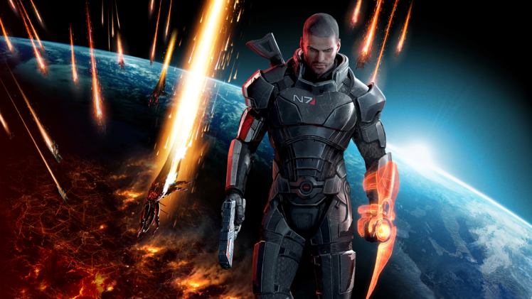 Shepard, Mass Effect, Mass Effect 3 HD Wallpaper Desktop Background