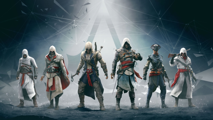 Edward Kenway, Ezio Auditore da Firenze, Altaïr Ibn LaAhad, Connor Kenway, Assassins Creed HD Wallpaper Desktop Background