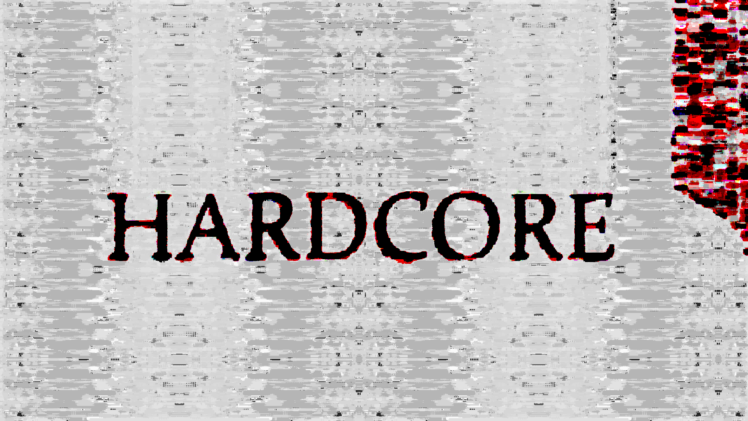 hardcore, Hardstyle, Red, Glitch art, Typography HD Wallpaper Desktop Background