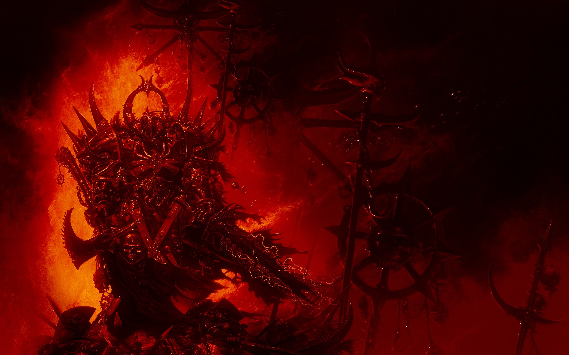 Chaos lord, Warhammer 40, 000 Wallpaper
