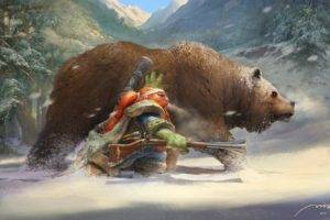 dwarfs, World of Warcraft, Bears