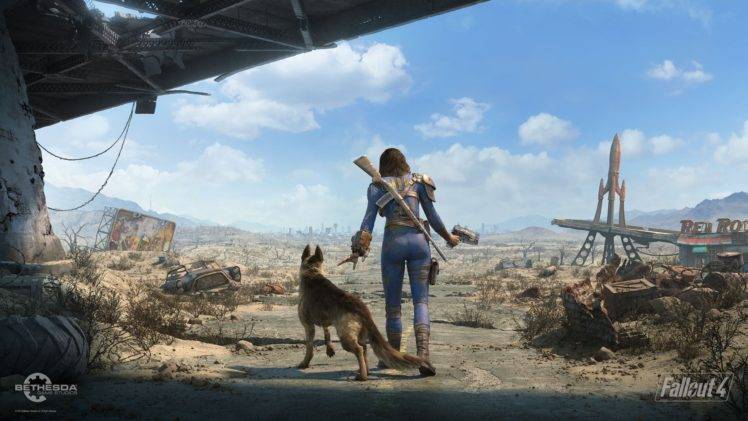 vaultgirl, Fallout 4, PC gaming HD Wallpaper Desktop Background