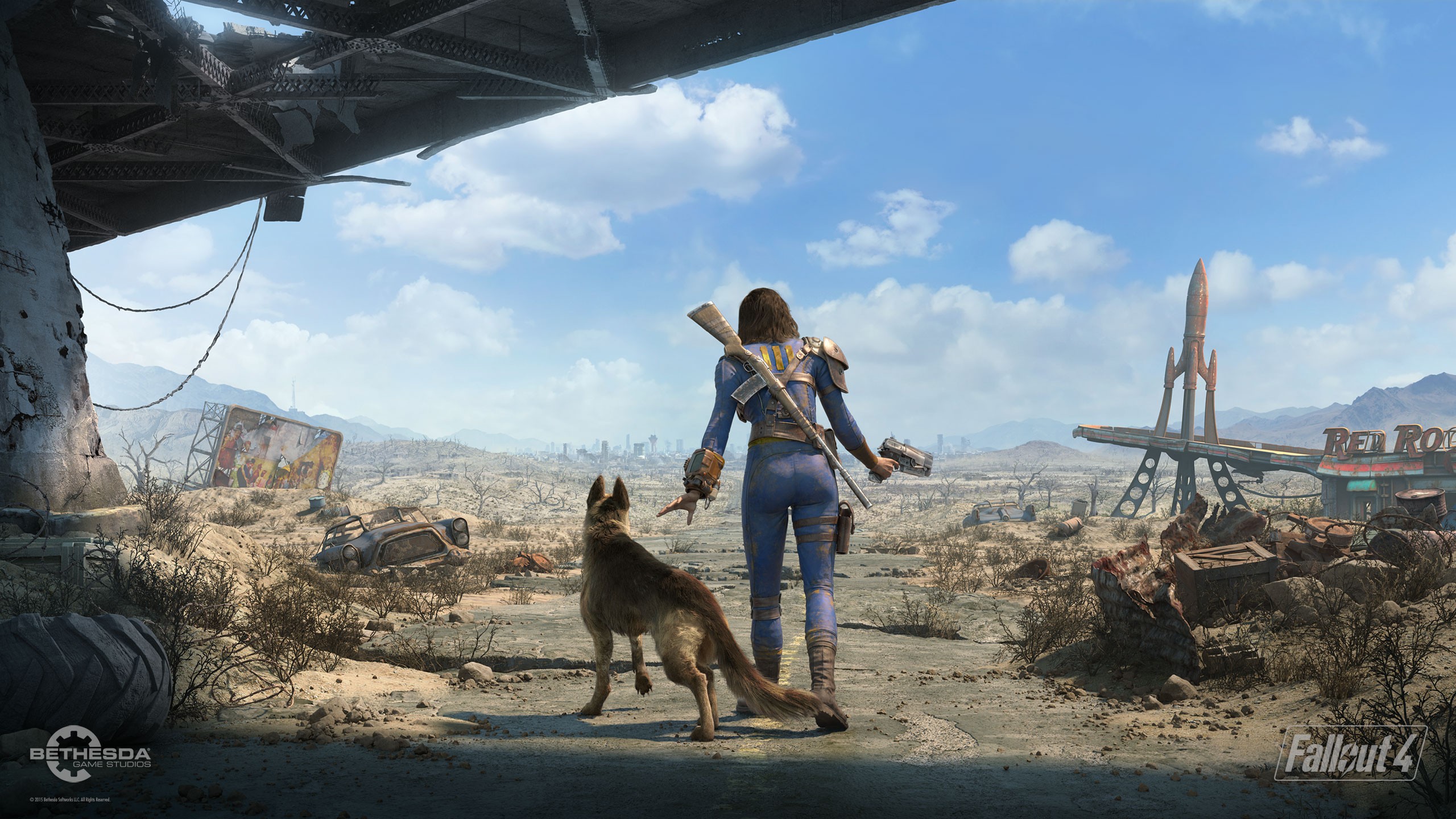 vaultgirl, Fallout 4, PC gaming Wallpaper