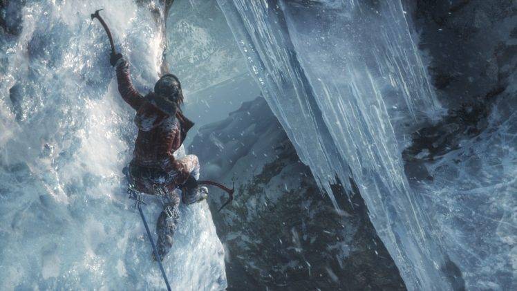 Lara Croft, Rise of Tomb Raider, PC gaming HD Wallpaper Desktop Background