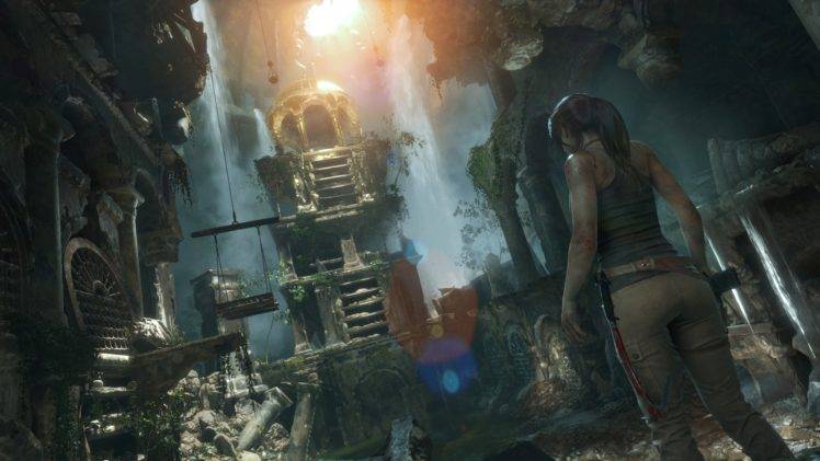 Lara Croft, Rise of Tomb Raider, PC gaming HD Wallpaper Desktop Background