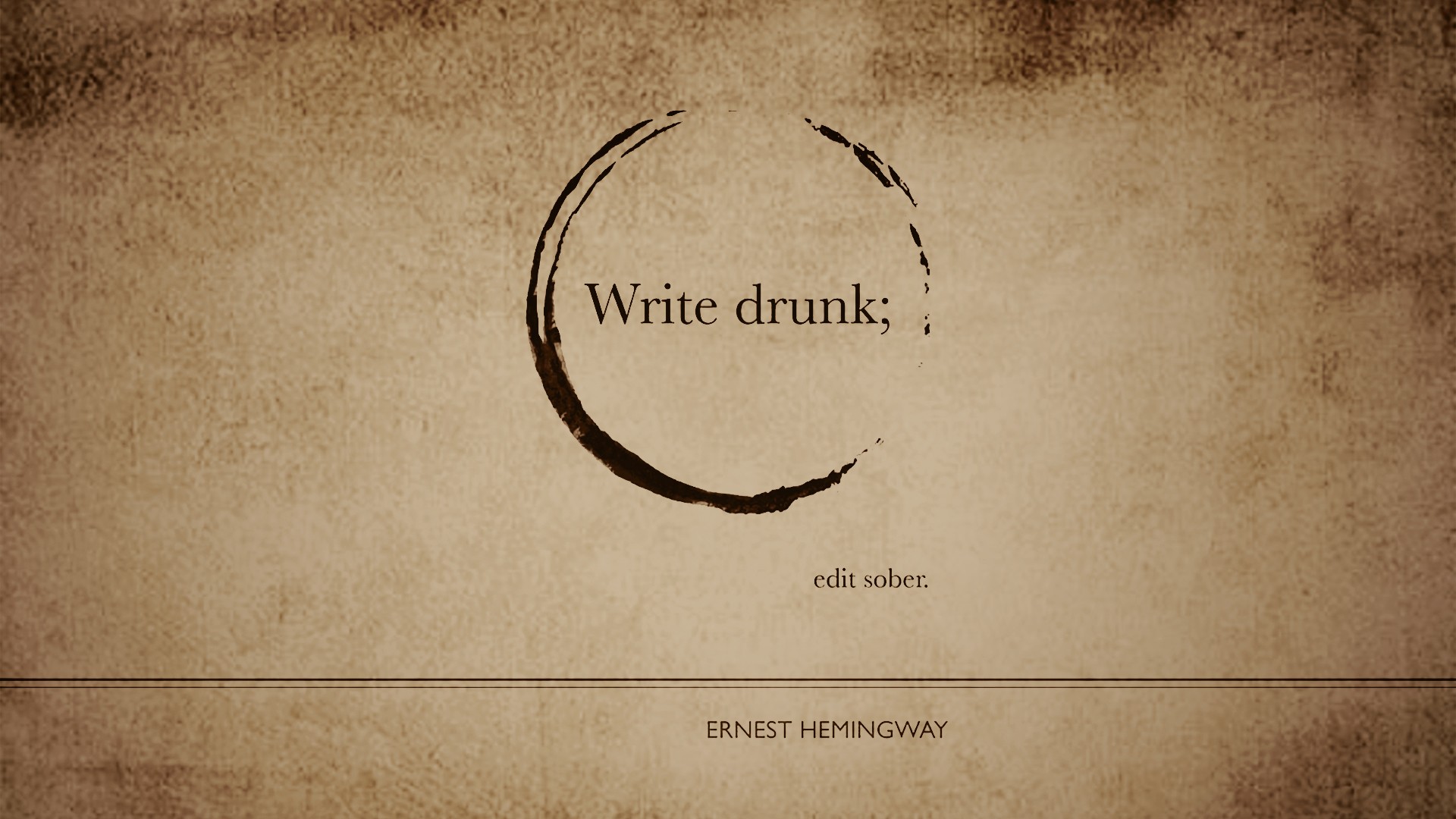 Ernest Hemingway, Book quotes, Artwork, Quote, Misattributed quotes Wallpaper