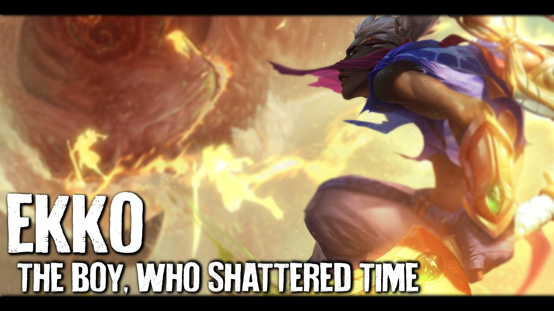 League of Legends, Ekko, The Boy Who Shattered Time, Sandstorms Wallpaper