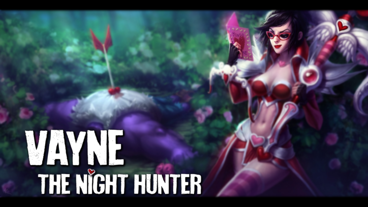 Vayne (League of Legends), League of Legends, The Night Hunter, Heartseeker HD Wallpaper Desktop Background