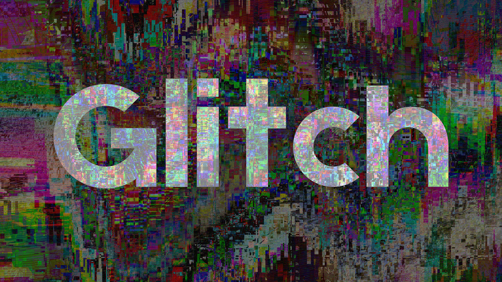 glitch art, Abstract Wallpaper