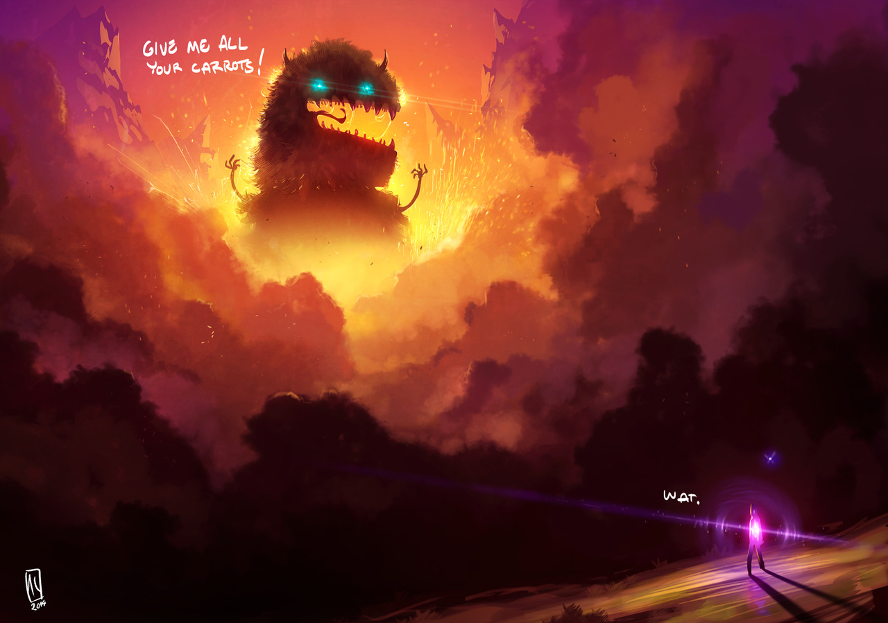 colorful, Digital art, Humor Wallpaper