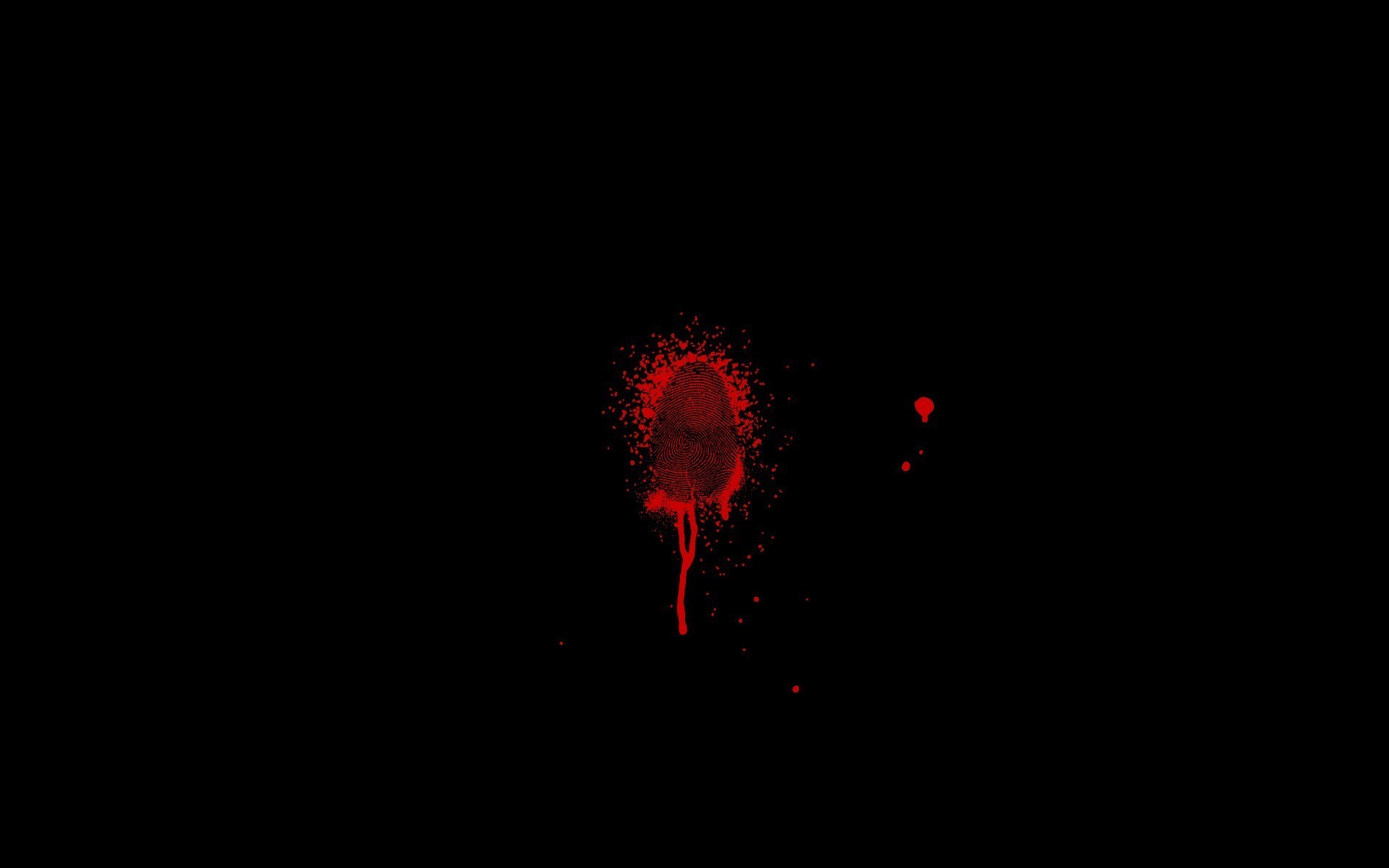 minimalism, Fingerprint, Blood, Artwork Wallpapers HD / Desktop and