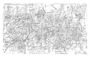 Daniel Libeskind, Abstract, Drawing
