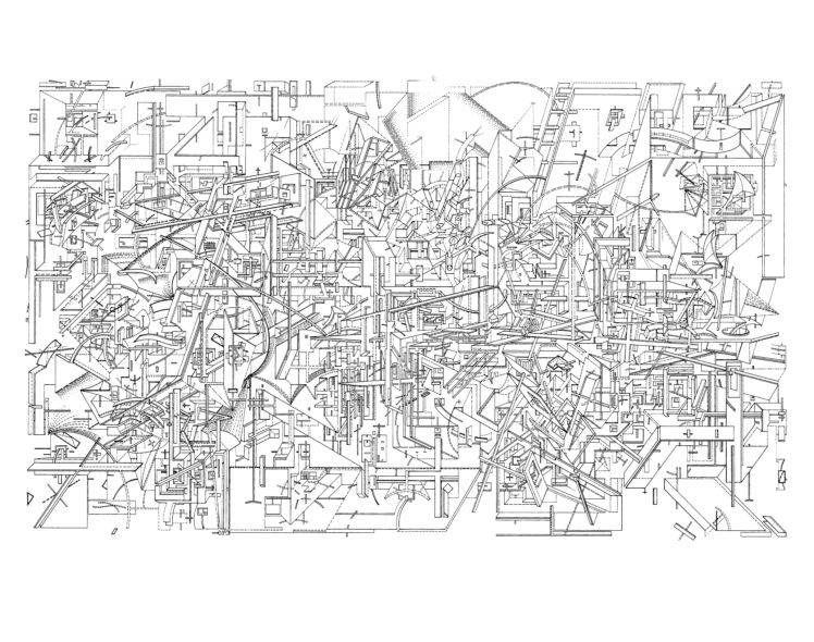 Daniel Libeskind, Abstract, Drawing HD Wallpaper Desktop Background