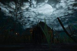 The Witcher 3: Wild Hunt, Moon, Night, Video games