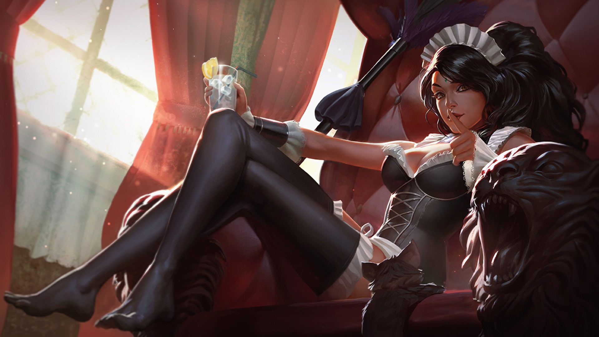 Nidalee (League of Legends), League of Legends Wallpaper