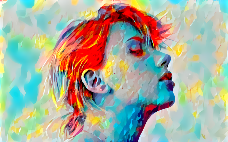 Scarlett Johansson, Celebrity, Deep art, Artwork HD Wallpaper Desktop Background