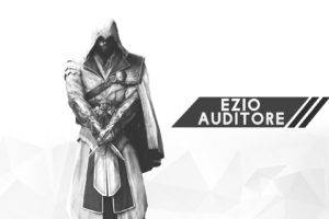 Assassins Creed, Digital art, Minimalism, 2D, White, White background, Video games