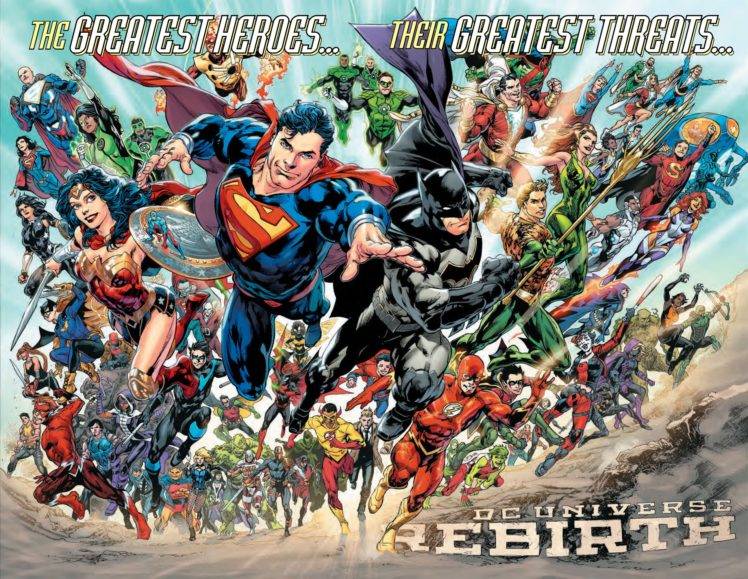 Wonder Woman, DC Comics, Superman, Batman, Artwork HD Wallpaper Desktop Background