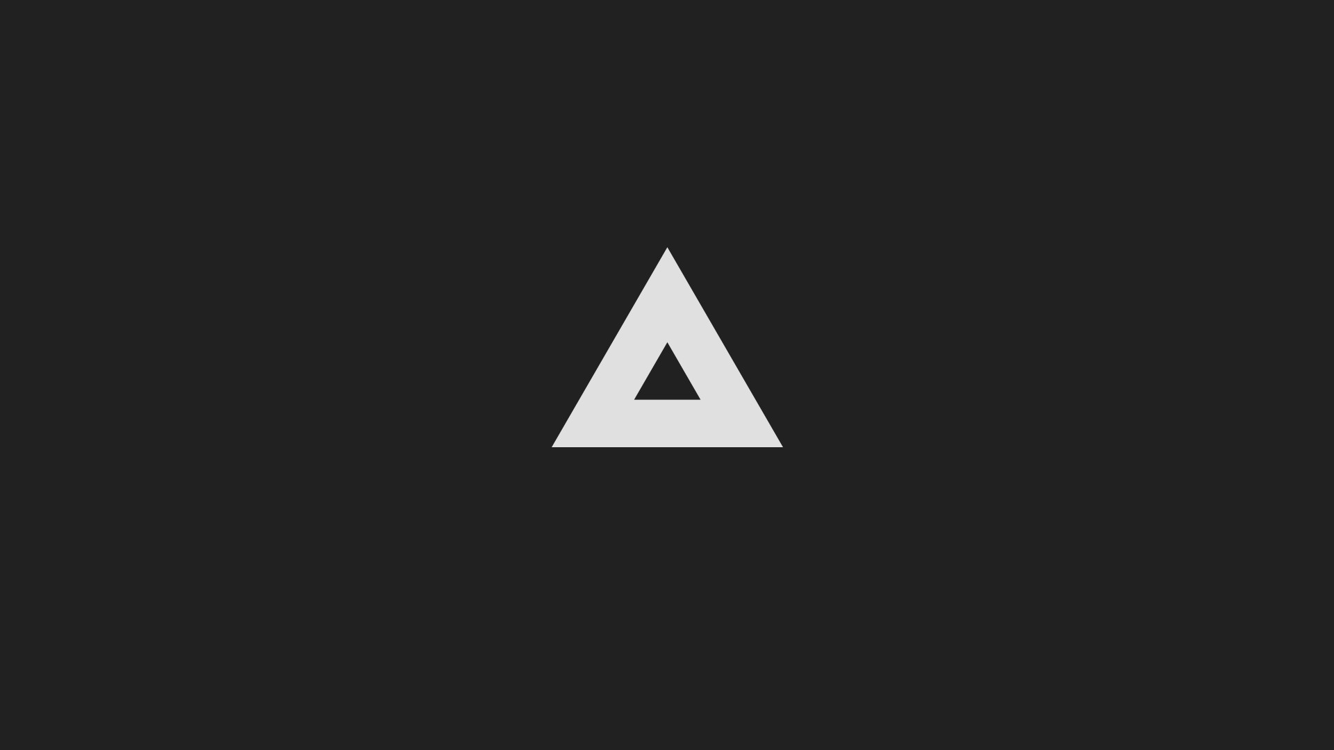 abstract, Minimalism, Triangle, Black Wallpaper