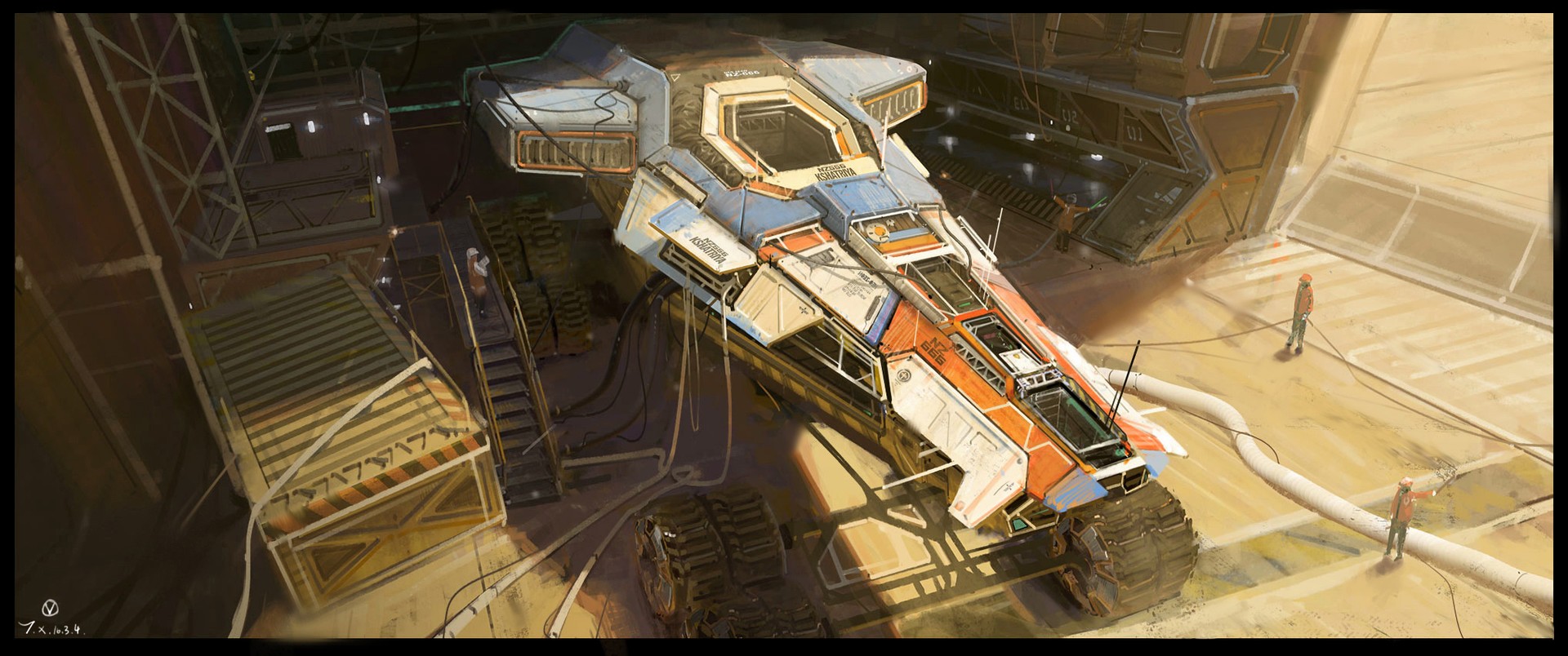 artwork, Science fiction Wallpaper