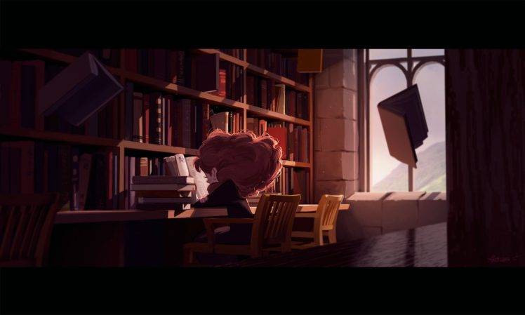 Hermiona Granger, Artwork, Harry Potter HD Wallpaper Desktop Background