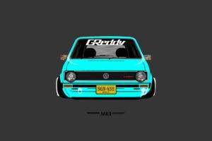 MK1, Volkswagen, Tuning, Artwork, Vehicle, Car