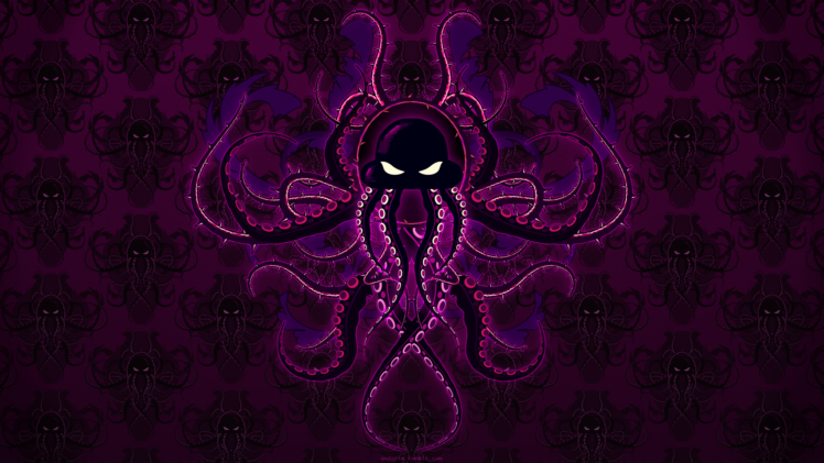 digital art, Octopus HD Wallpaper Desktop Background