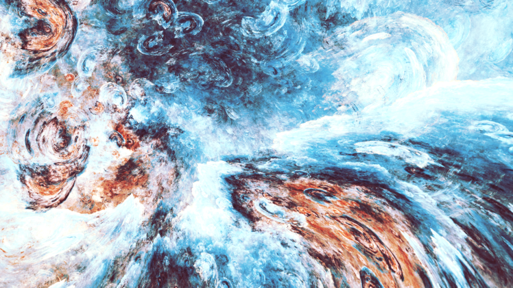 abstract, The Starry Night, Artwork, Digital art HD Wallpaper Desktop Background