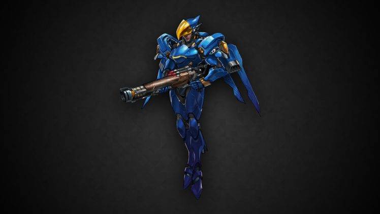 Pharah, Overwatch, Video games, Digital art HD Wallpaper Desktop Background