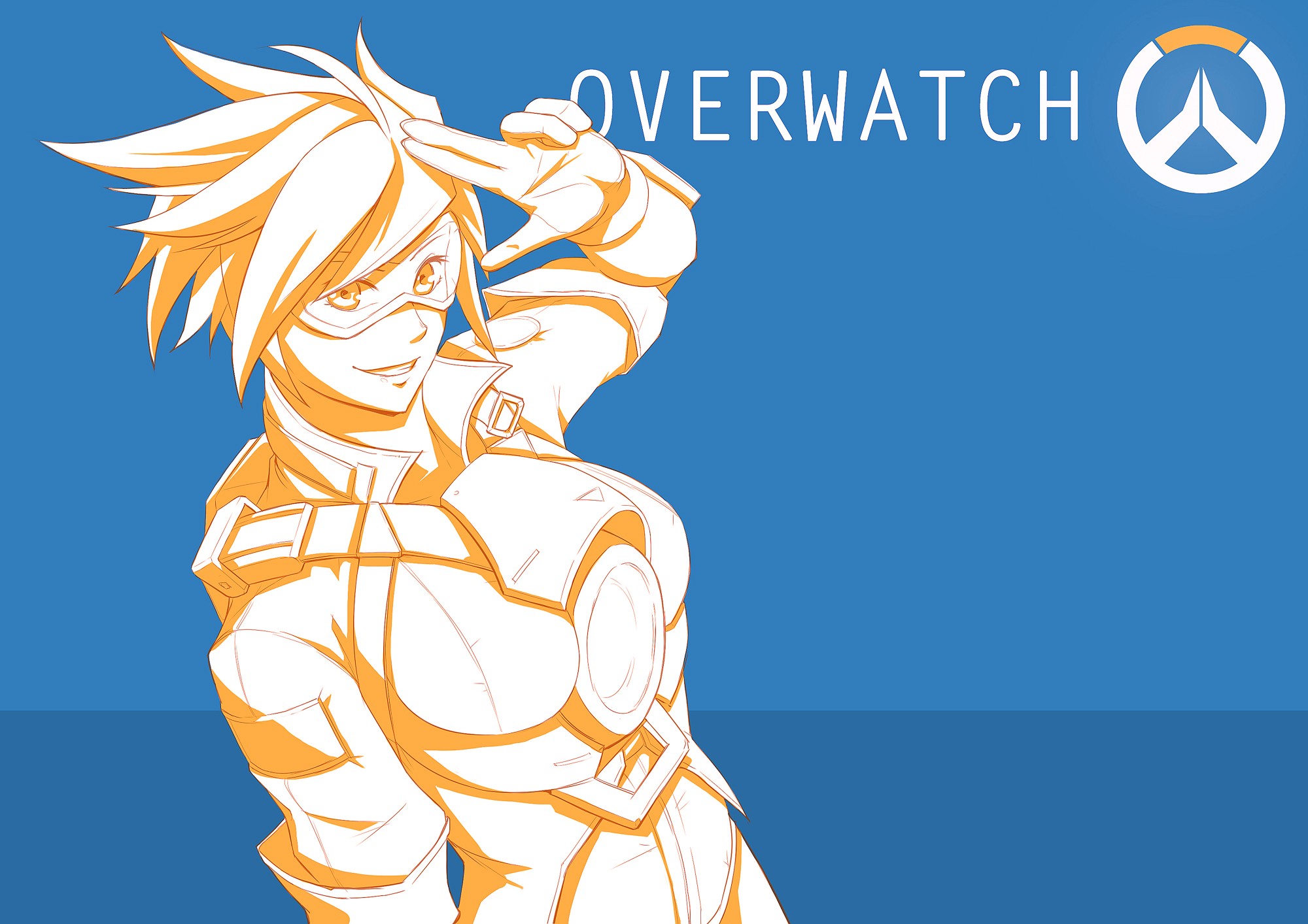 Overwatch, Tracer (Overwatch) Wallpaper