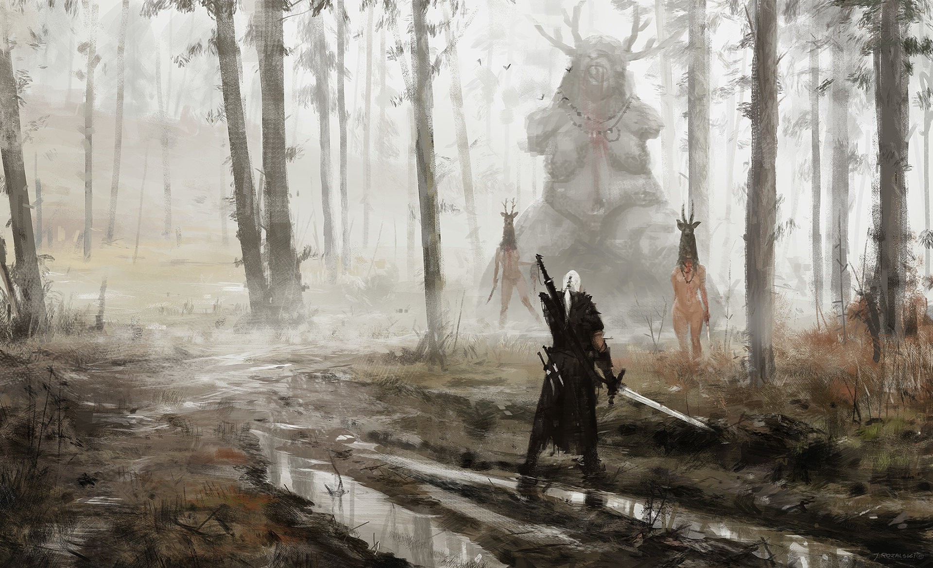 Geralt of Rivia, The Witcher Wallpaper