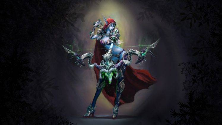 Sylvanas Windrunner,  World of Warcraft HD Wallpaper Desktop Background