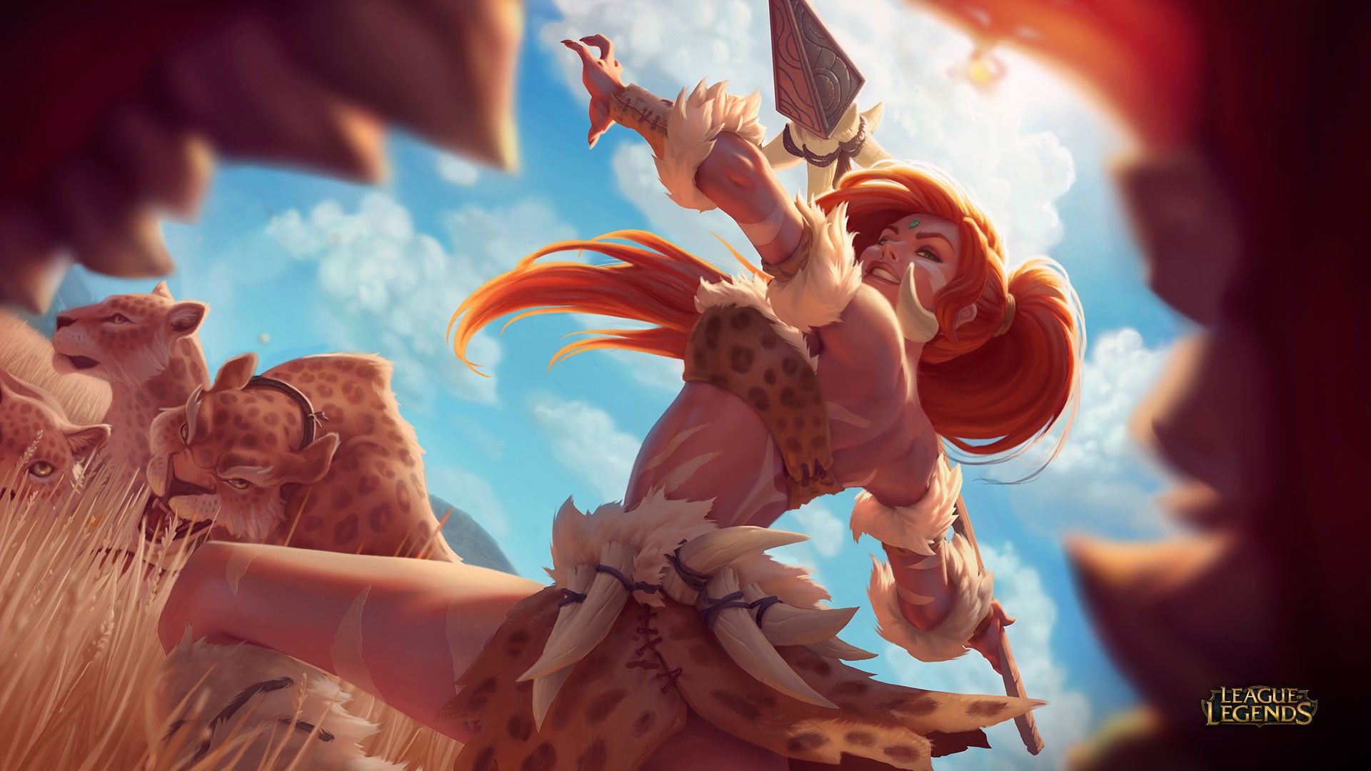 Nidalee (League of Legends), League of Legends Wallpaper