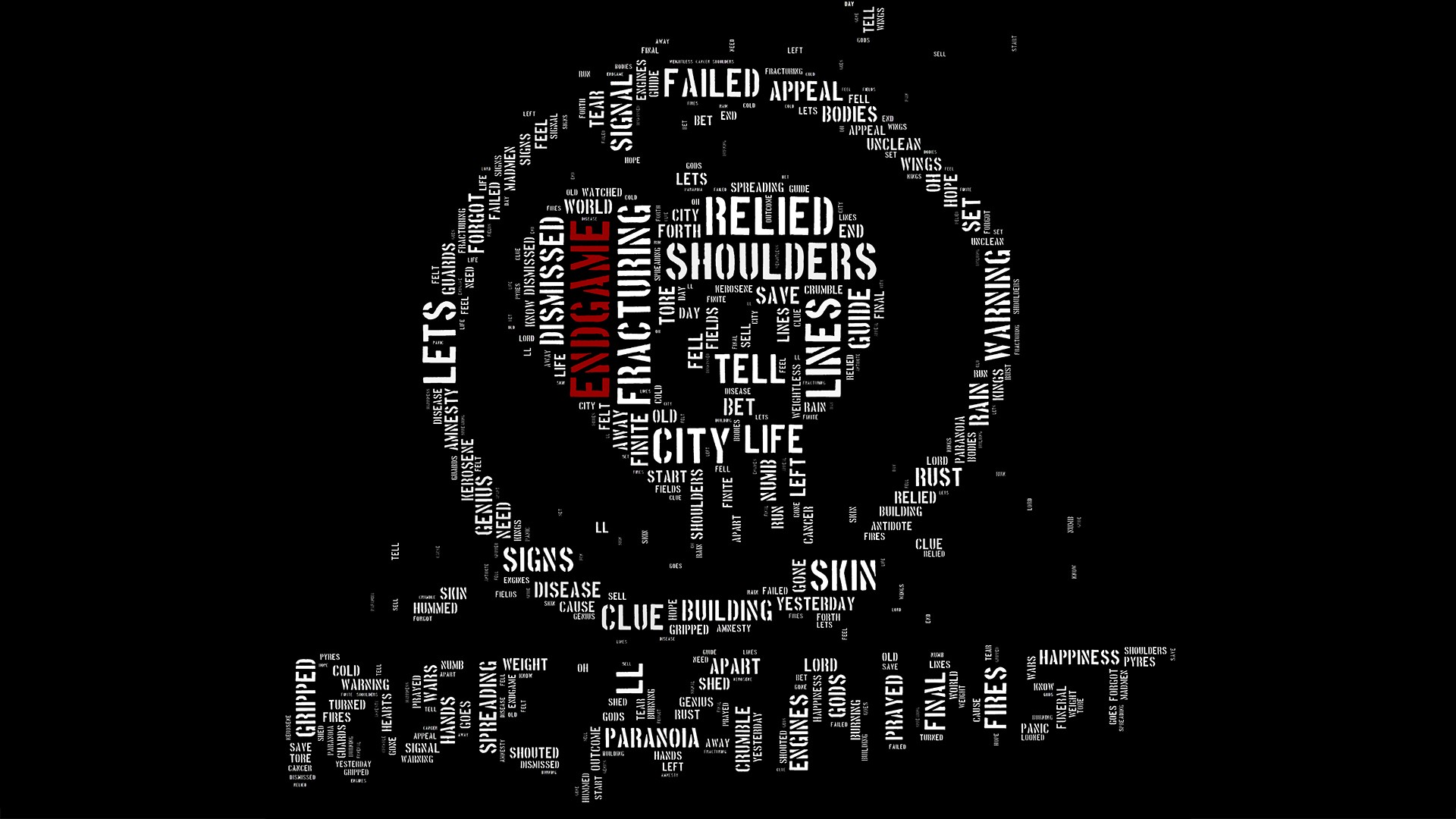 Rise Against, Heart, Typography, Digital art Wallpaper